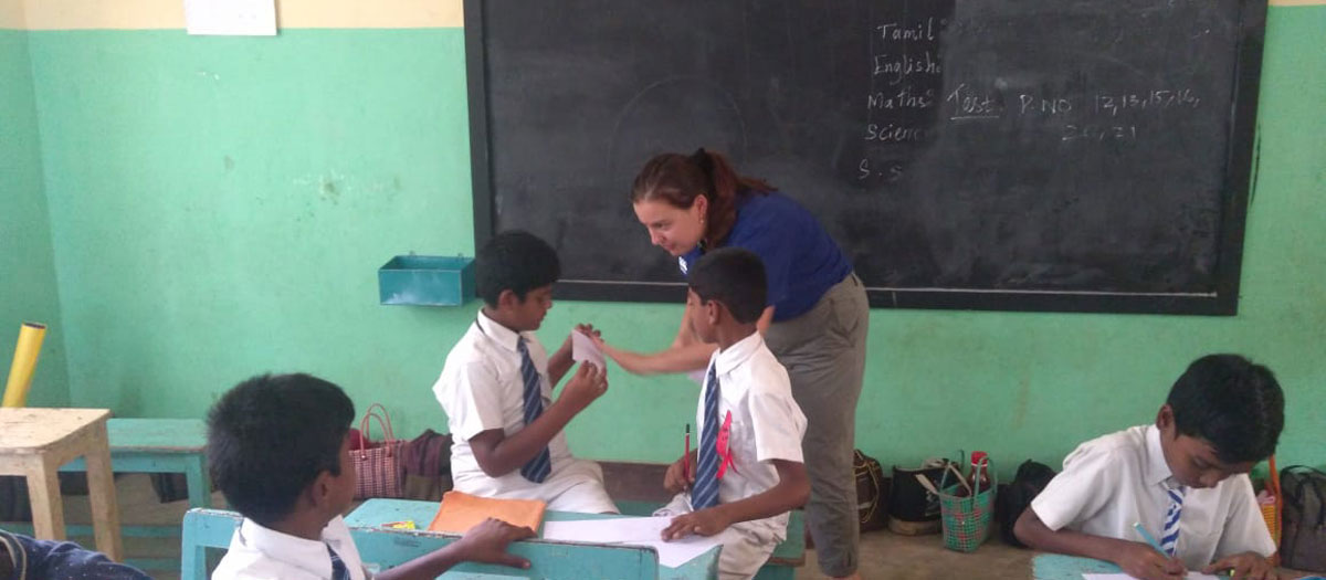 Students in India